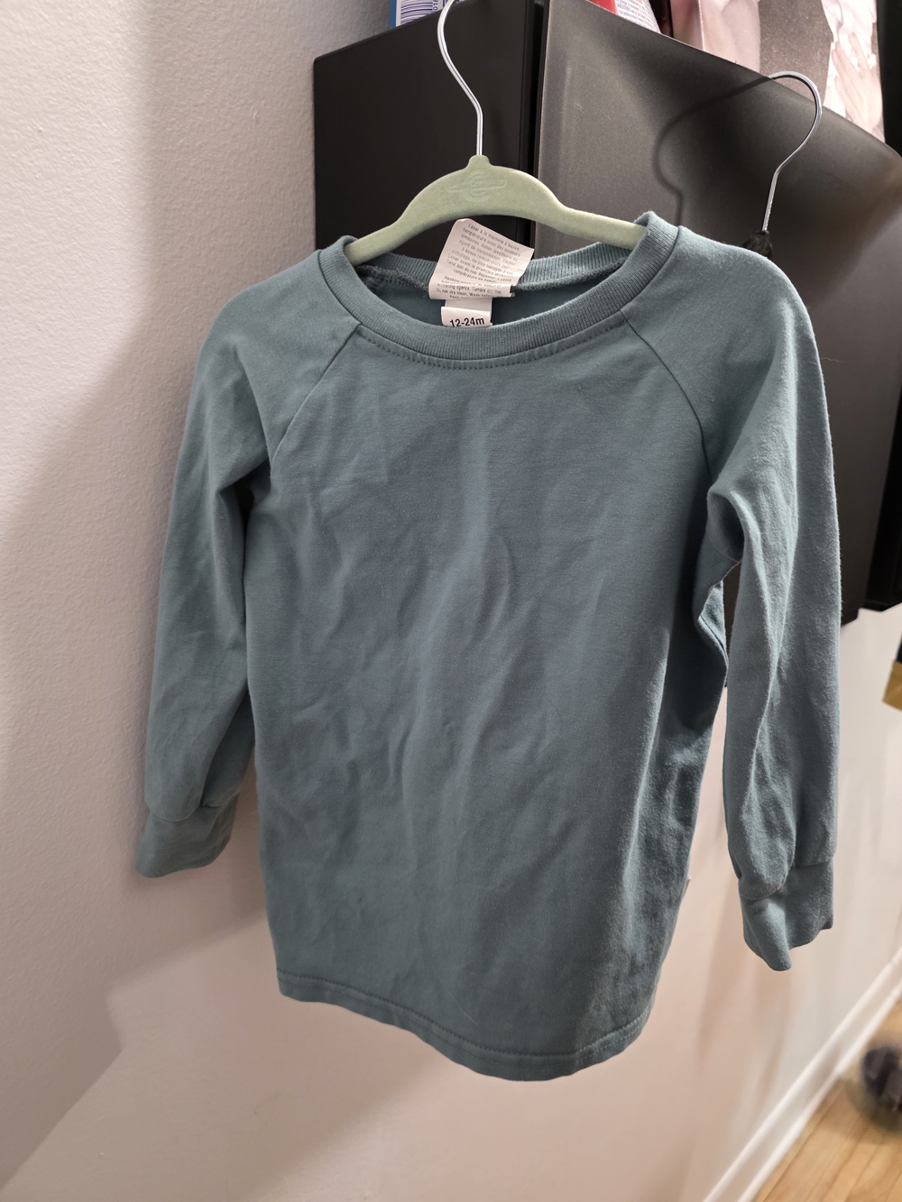 ZAK ET ZOÉ 12-24 MOIS ETAT NEUF Kids Long Sleeve Tee - Sage Green